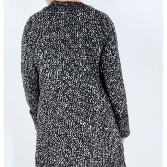 Athleta Shasta V- Neck Marled Wool Blend Long Sleeve Sweater Size Small - Picture 5 of 6